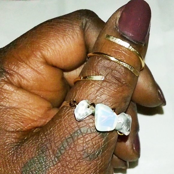 Opalite Wire Wrap Ring - Picture 5 of 5
